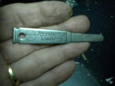 LOTf OF 3 REMINGTON CUTLERY UMC POCKET KNIFE BLADE OPENER BULLET KEY FOB SALE picture