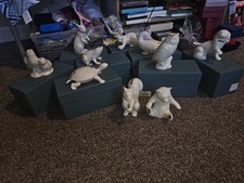 Lot of 10 Lenox Fine Porcelain Animals  Plus 2 Ornaments  picture