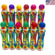 Vibrant 12-Piece Bingo Dauber Set - Easy-to-Open 3oz Markers in Mixed Colors picture