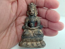 ⭕️ Rare 19th Century SINO TIBETAN Bronze,  Gilted Avalokiteśvara, Guanyin picture