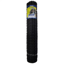 Tenax HDPE Pet Fence Select 4 Ft. X 330 Ft. Garden Fence Black picture