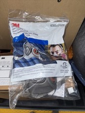 Genuine 3M 6300 Half Face Large Respirator 07026 Facepiece NO Filters  picture