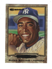 1998 Donruss Diamond Kings #13 Bernie Williams  /10000   NEW YORK  YANKEES picture