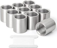 10PCS 304 Stainless Steel Cast Pipe Fitting, Coupling, 1/2