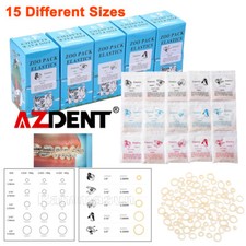 5000Pcs Dental Ortho Elastic Braces Rubber Bands 1/4 3/16 1/8 5/16 3.5 5 6.5 OZ picture