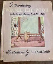 Introducing Winnie-the-Pooh A.A. Milne E.H. Shepard 1947 Dutton Illustrated picture