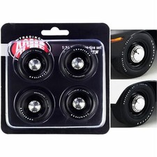 1/18 ACME Mopar Black Steel Wheel and Tire Set  A1806123W Last Ones In Stock picture