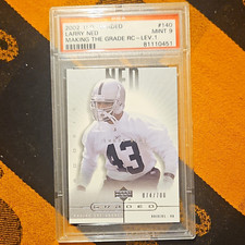 2002 Upper Deck Graded - Making the Grade Larry Ned #140 /700 (RC) picture