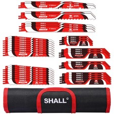 Shall Reciprocating Saw Blades 34Pcs Carbide Steel Replacement Saw Blade Kit picture