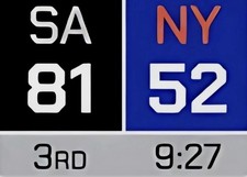 SA 81 NY 52 New York Knicks 2.8” X 2” Sticker Come Back Championship Win 🔥 🏆 picture