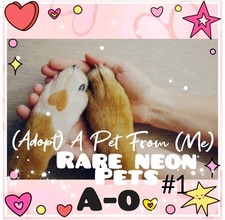 🌺 AÐOPT (All Stuff FRM M3) Today 🌸 Set #1 🌟Rare🌟 🖤 Meegas & Neeons 🌺 picture