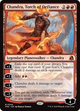 x1 Chandra, Torch of Defiance M MTG Reality Fracture M/NM, English picture
