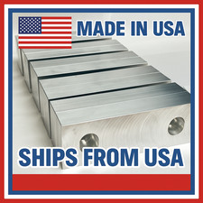 10 Pack (20pcs)  1x2x6 Machinable Aluminum Jaws Set Fits Kurt 6
