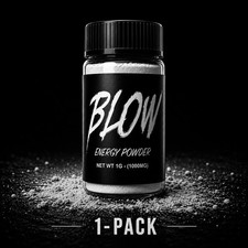 Blow Energy Powder - 400MG Caffeine - Instant Energy Pre Workout - Fast Shipping picture
