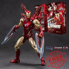 Marvel Avengers Endgame Iron Man Mark 85 MK85 Ironman Toy Action Figure Model picture
