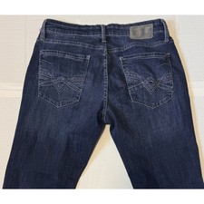 BKE Seth - Men's Jeans - Straight Leg Blue Denim Stretch - Size 34x32 picture