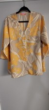 Isaac Mizrahi New York Women's Long-Sleeve V-Neck Button-Front Blouse Size XL picture
