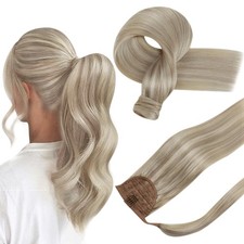 Pony Tails Hair Extensions Real Human 12 Inch 70g - Secure Fit for Daily Wear picture