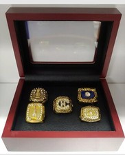 Montreal Canadiens - Stanley Cup 5 Ring Set With Wood Box. Roy Lafleur Cournoyer picture