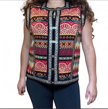 Vintage Vrikke Wool Knit Vest picture