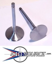 Oversize Stainless Valves 2.14 1.81 Fits Edelbrock ProMaxx etc. Mopar 383 440  picture