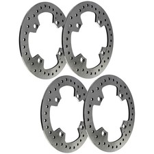 NICHE Front Rear Brake Rotor for Kawasaki Teryx KRX KRX4 1000 41080-0712 4 Pack picture