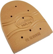 Goodyear Oak-Tan Neolite Cowboy Boot Heel Pair (w/Nails) picture