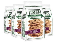Tate's Bake Shop Thin Crispy Gluten Free Oatmeal Raisin Cookies 7 oz Bag 4 Pack picture