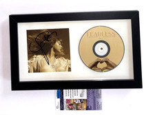 TAYLOR SWIFT SIGNED FEARLESS CD COVER FRAMED LONG FULL SIGNATURE VERSION JSA picture