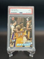 2000-01 Fleer Ultra - Kobe Bryant #10 Shaq LA Lakers Champion PSA 9 picture