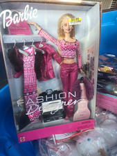 Barbie Fashion Designer 11.5in Doll Set w/ Outfits & Accessories 7pc NIB picture