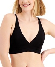 Alfani Women's Essential Unlined Bralette - Classic Black, L picture