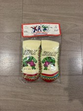 NOS Vintage Incredible Hulk Kids Slippers 1979 Childrens Size 6 Made In Taiwan picture