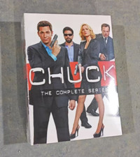 Chuck The Complete Seasons 1-5 DVD (23-Discs Box Set) Zachary Levi Brand New picture