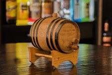 Charred White Oak Aging Barrel for Whiskey No Import Fees picture