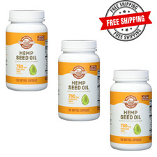 Manitoba Harvest Hemp Seed Oil 120 sgels (Pack of 3) picture