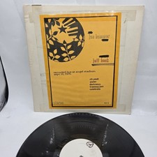 Jeff Beck Live Vinyl Lp Record At Angel Stadium Sep 16th 1976 Custom RARE (VG) picture