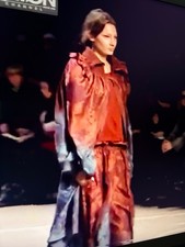 Archival ISSEY MIYAKE Runway 2007 APOC RARE Ruffle Coat Jacket Dress Grails 2 picture