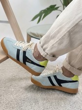 Gola Elan Sneakers Surf Black Sulphur Anthropologie Exclusive Womens Size 8.5 picture