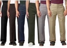 Dickies Men's 85283 Loose Fit Double Knee Uniform Work Pants Trousers - New picture