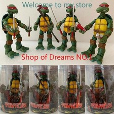 4 PCS NECA Teenage Mutant Ninja Turtles Red Headband Action Figures Model Toys picture