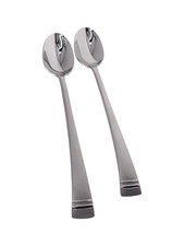 Lenox Stainless FEDERAL PLATINUM FROSTED Set(s) 2 Iced Tea Spoons UNUSED picture