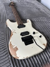 Charvel Pro-Mod Relic San Dimas Style 1 HH FR - Weatherd White picture