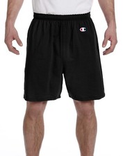 Champion Adult Gym 100% Cotton Jersey Full Athletic Fit Shorts 8187 S-3XL picture