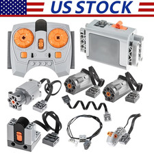 9Pack Motor Set Plastic Compatible with Lego Remote Control for STEM Projects US picture