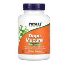 NOW FOODS Dopa Mucuna 180 Veg Capsules picture