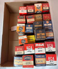 Lot of 24 Misc Vintage Vacuum tubes - New Old Stock picture