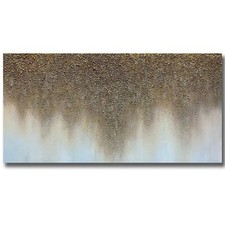Tiancheng Art, Modern Abstract 3D Oil Painting on Canvas, 24x48 Inches, Hand-... picture