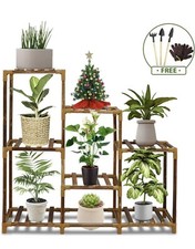 AWLYLNLL Plant Stand Indoor for Multiple Plants3 Tiers 7 Potted Tiered Plant ... picture