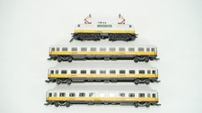 Roco HO DB German Railway Lufthansa Electric Engine Passenger Set 43047 W15 picture